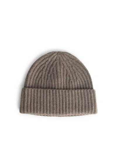 Lisa Yang 'martigny' Truffle Cashmere Cap In Brown
