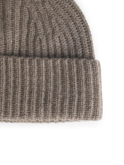 Lisa Yang 'martigny' Truffle Cashmere Cap In Brown