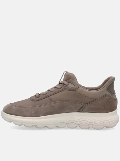 Geox Spherica Plus Low-top Sneakers In Neutral