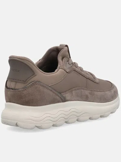 Geox Spherica Plus Low-top Sneakers In Neutral