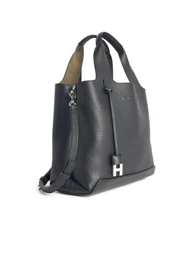 Hogan Shopping Bag Mini In Black
