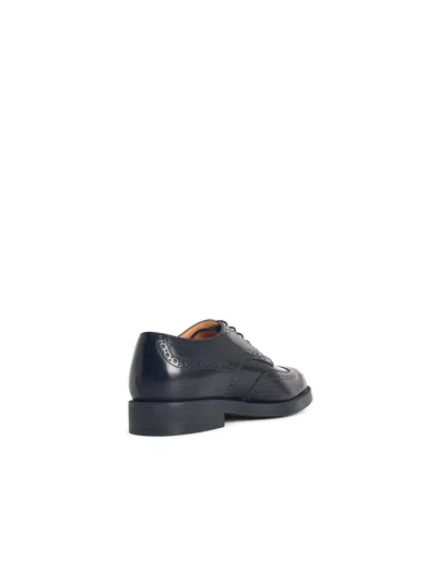 Tod's Scarpa Uomo Sotto Cav.tomaia Pelle F.do Gomma In Black