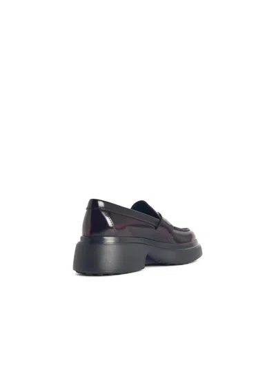 Tod's Must-be Leather Loafers In Red