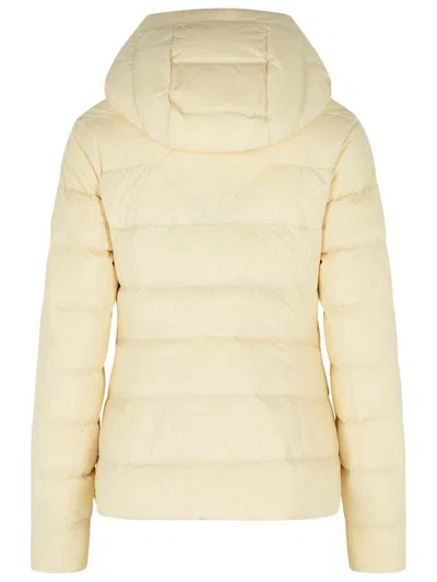 Canada Goose Hooded Long Sleeve Quilted Jacket In Neutral