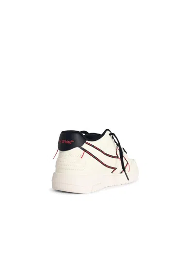 Off-white Stitched Arrow Sneakers In White