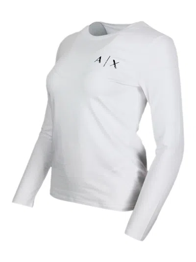 Armani Exchange T-shirts And Polos In White