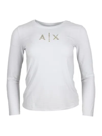 Armani Exchange T-shirts And Polos In White