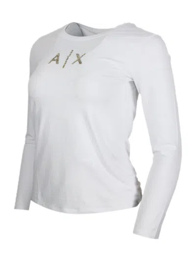 Armani Exchange T-shirts And Polos In White