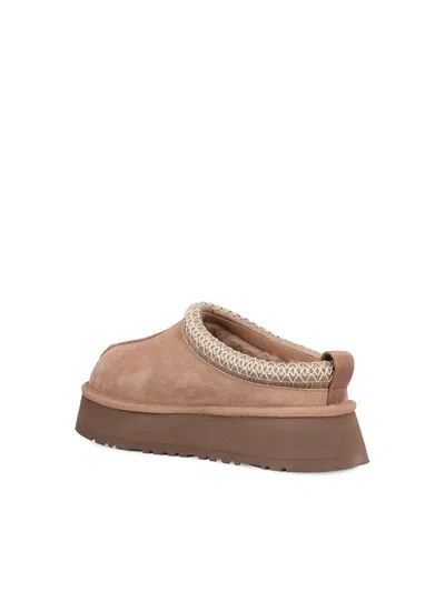 Ugg Tazz Braided-trim Slippers In Brown