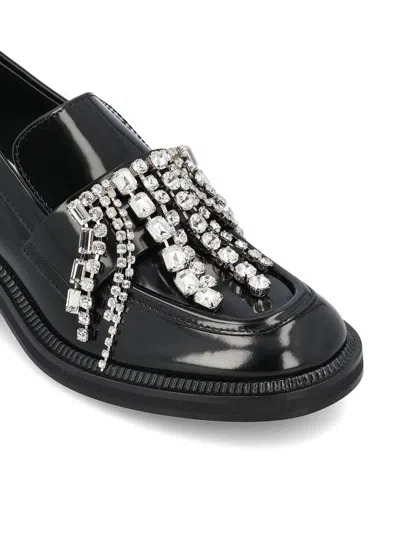 Jimmy Choo 50mm Tylor Crystal-embellished Loafer Pumps In Multi