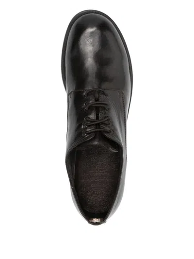 Officine Creative Diary 009 Lace-up Derby Shoes In Black