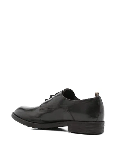 Officine Creative Diary 009 Lace-up Derby Shoes In Black