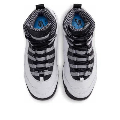Air Jordan (gs)  10 Retro 'steel' 2013 In White