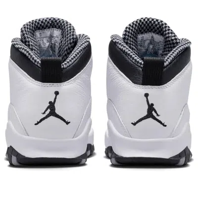 Air Jordan (gs)  10 Retro 'steel' 2013 In White