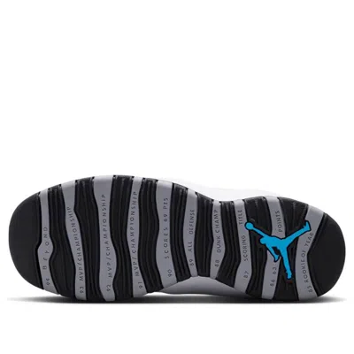 Air Jordan (gs)  10 Retro 'steel' 2013 In White