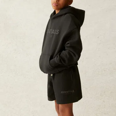 Essentials (gs) Fear Of God  Ss21 Hoodie 'stretch Limos' In Black