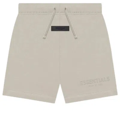 Essentials (ps) Fear Of God  Fw22 Jersey Shorts 'smoke' In Gray