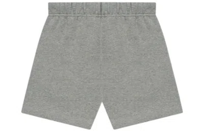 Essentials Fear Of God  Ss22 1977 Sweatshorts 'dark Oatmeal' In Gray