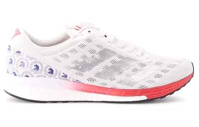 Adidas Originals Adidas Adizero Boston 9 'white Scarlet'