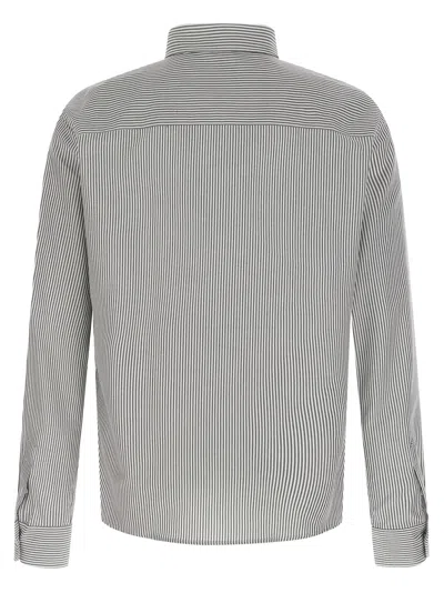 Ami Alexandre Mattiussi Button Down Collar Logo Shirt