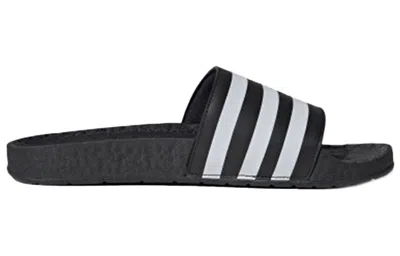 Adidas Originals Men's Adilette Comfort Slide Sandals From Finish Line In Black