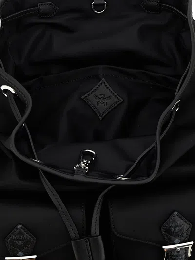Mcm Small Aren Backpack Featuring Front Pockets