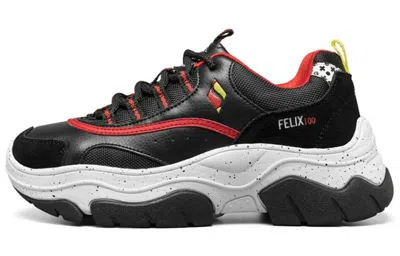 Skechers (wmns)  Amp'd X Felix Sneakers Black/red