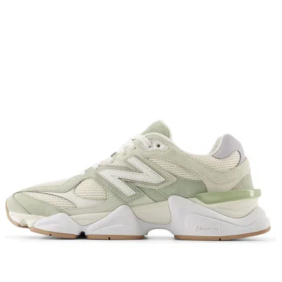 New Balance 9060 'light Moss Green' In White