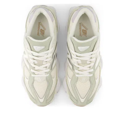 New Balance 9060 'light Moss Green' In White