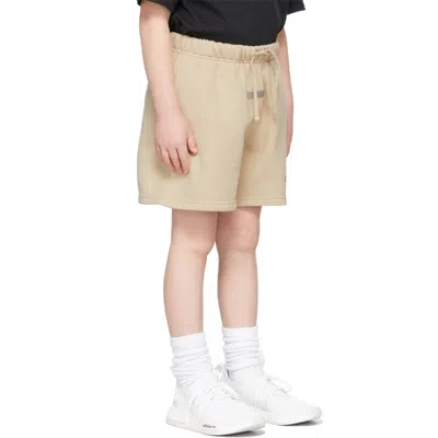 Essentials Fear Of God  Fw21 Sweatshort 'beige' In Brown