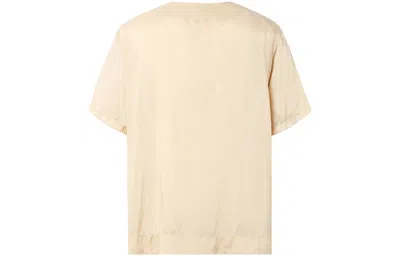 Adidas Originals Adidas Y-3 Ch3 Sanded Cupro Short Sleeve Tee In Neutral