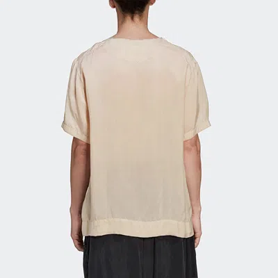 Adidas Originals Adidas Y-3 Ch3 Sanded Cupro Short Sleeve Tee In Neutral