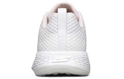 Skechers (wmns)  Go Walk Cool Running Shoes White/pink In Red