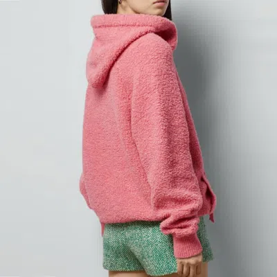 Gucci (wmns)  Interlocking G Boucl Hoodie 'pink'