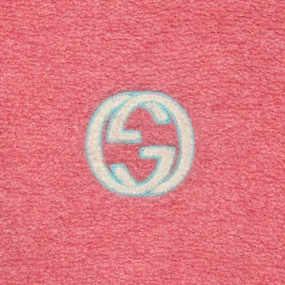 Gucci (wmns)  Interlocking G Boucl Hoodie 'pink'