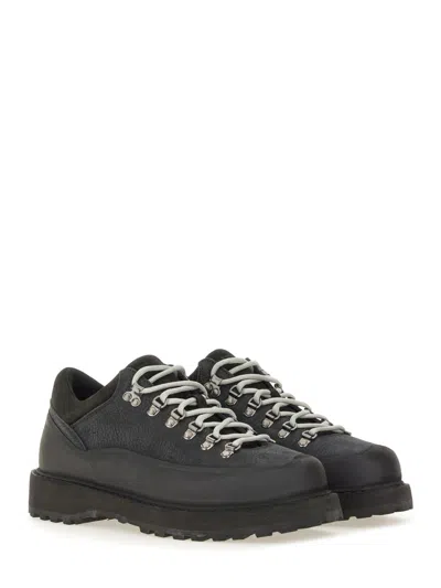 Diemme Cornaro Gomma Ankle Boots In Black