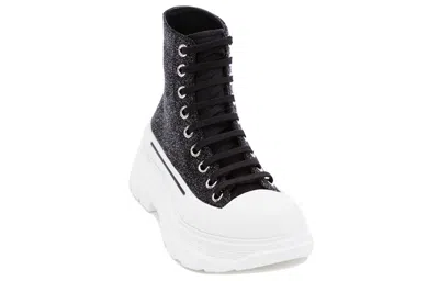 Alexander Mcqueen (wmns)  Tread Slick Boot 'galaxy Black' In Multi
