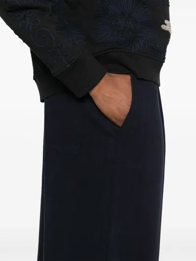 Forte Forte Cotton Trousers In Blue