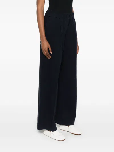 Forte Forte Cotton Trousers In Blue