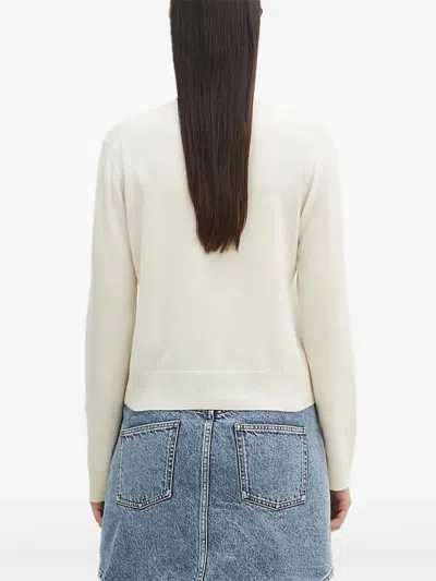 Samsoe & Samsoe Saboston Button-front Cashmere Cardigan In Neutral