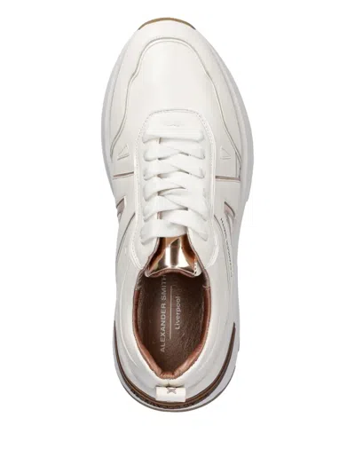 Alexander Smith Liverpool Sneakers In White