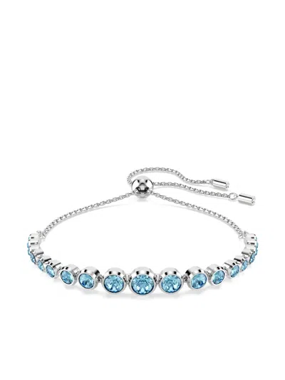 Swarovski Imber Tennis Bracelet In Blue
