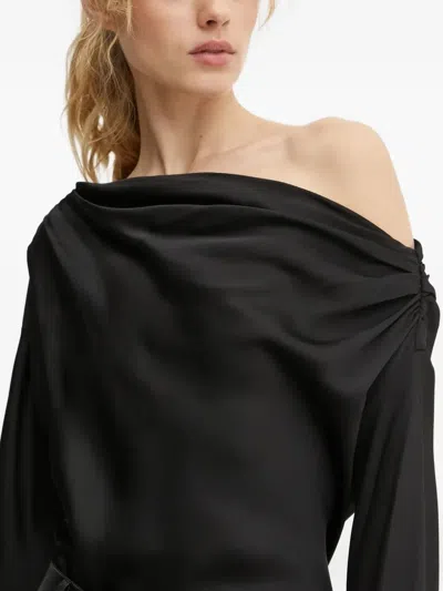A.l.c Draped One-shoulder Top In Multi