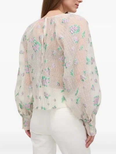 花卉印花罩衫