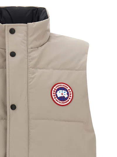 Canada Goose Freestyle Crew Quilted Padded Vest In Neutral