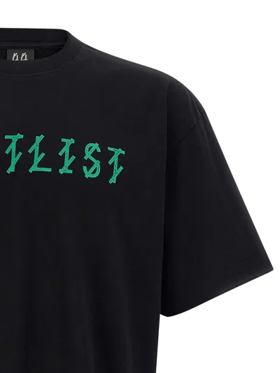 44 Label Guestlist T-shirt Black In Black