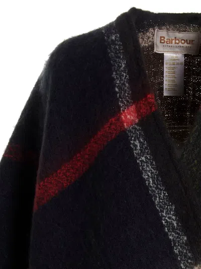 Barbour Isla Boucle Serape Cape In Multi