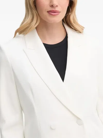 A.l.c Double-breasted Peak-lapel Blazer In White