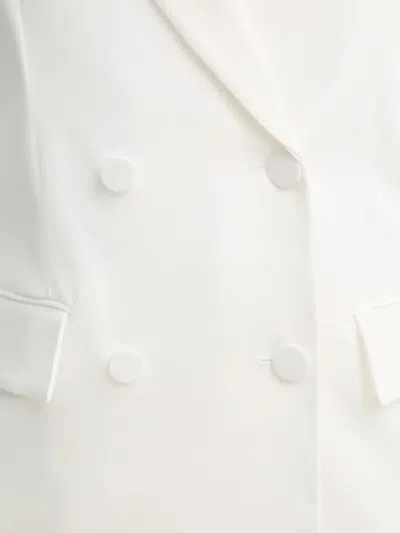 A.l.c Double-breasted Peak-lapel Blazer In White