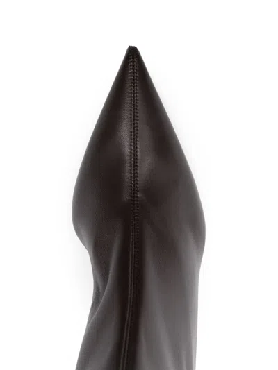 Totême Leather Heel Boots